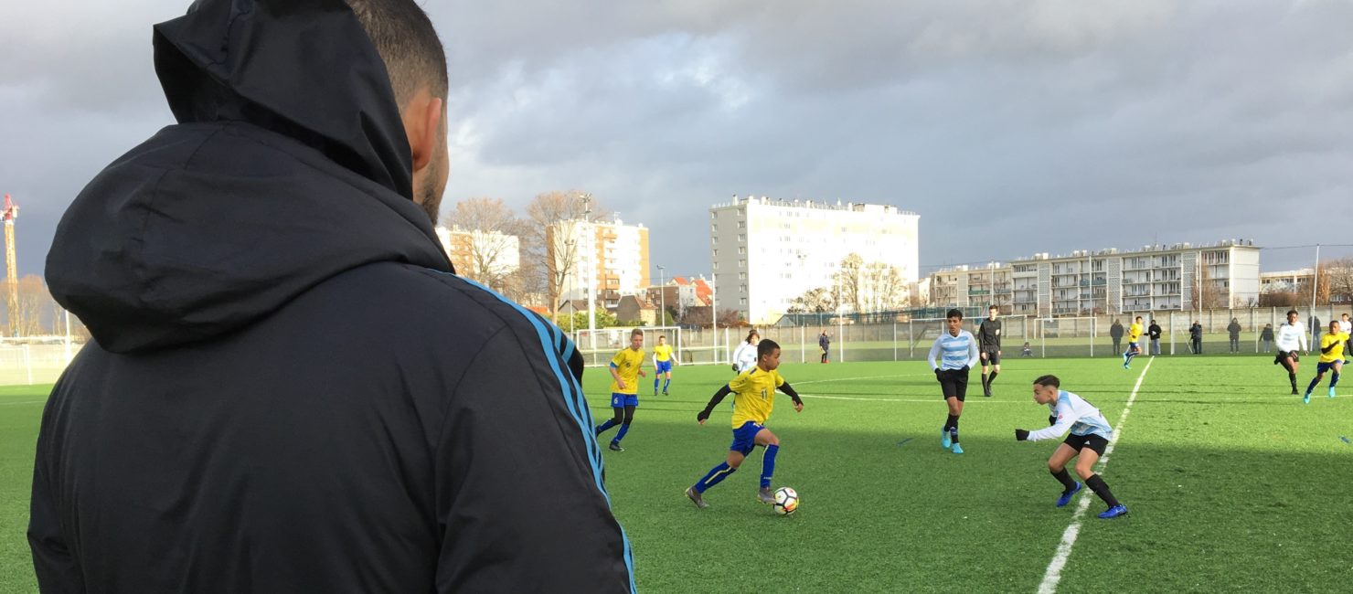 Les jeunes du Racing Club de France, à Colombes.